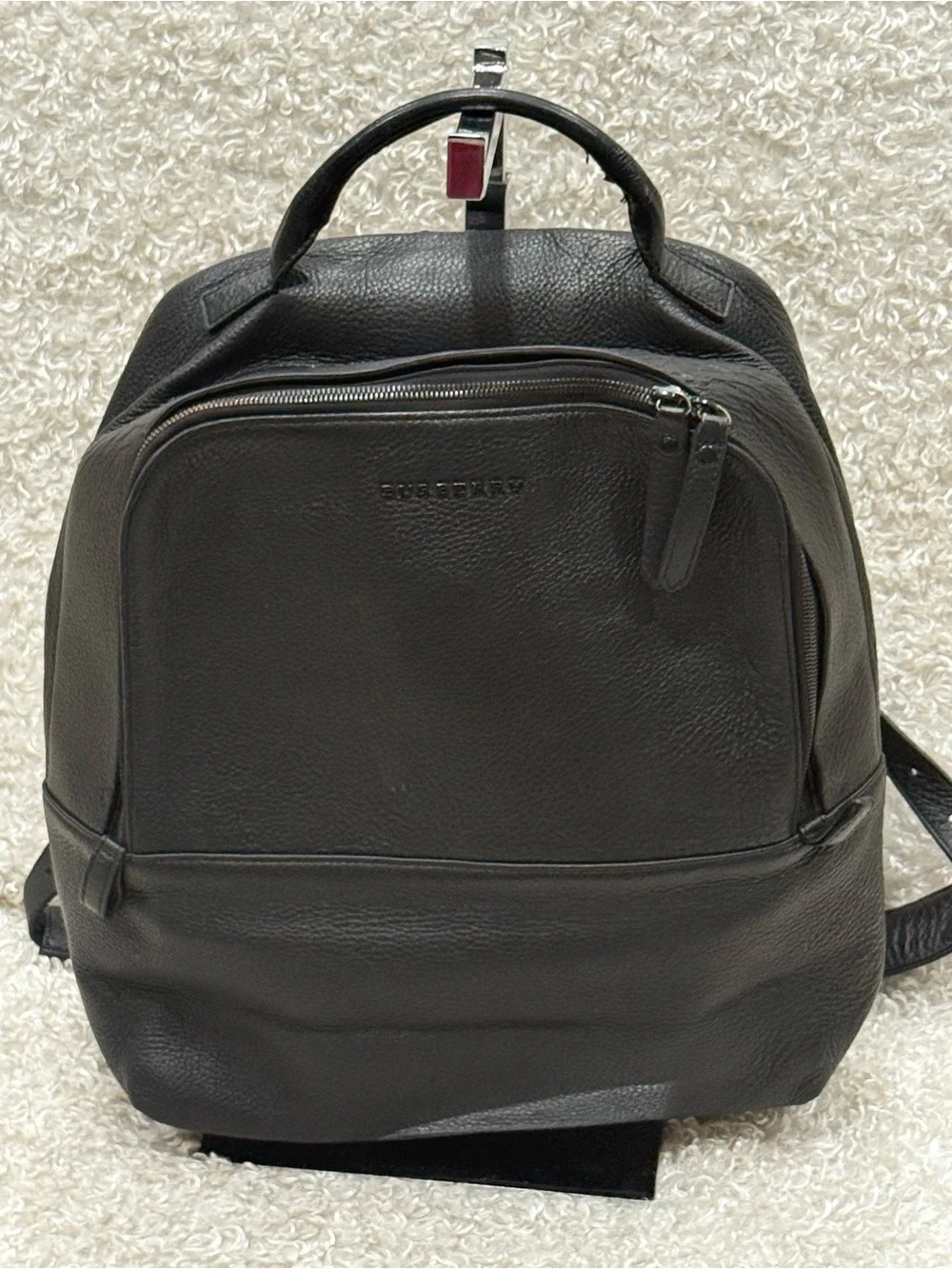 Burberry Leather Backpack